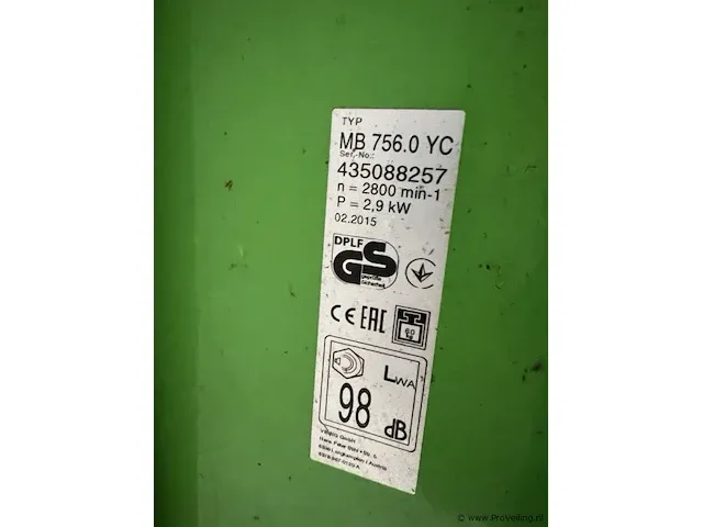 Viking mb 756 yc - afbeelding 5 van  5
