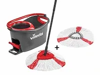 Vileda - turbo 2-in-1 - vloerwisser met 2 dweilen (2x) - afbeelding 1 van  7