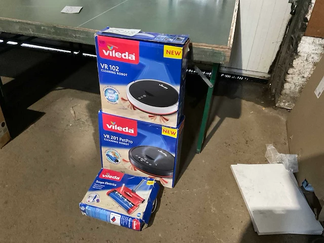 Vileda robotstofzuiger (3x) - afbeelding 1 van  6