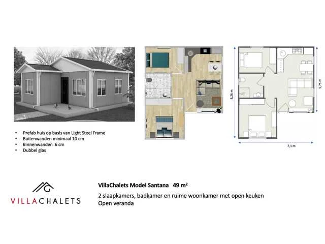 Villachalets tiny house santana 49m² - afbeelding 32 van  38