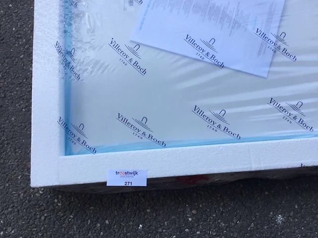Villeroy & boch - douchebak 80x80 cm. - afbeelding 4 van  5