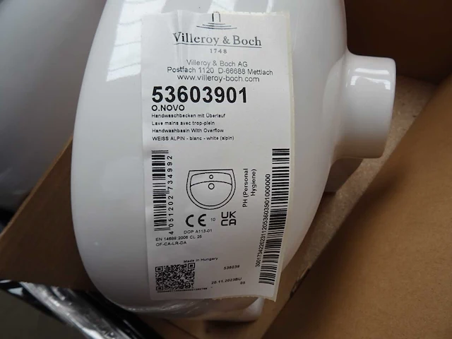 Villeroy & boch - o.novo - fontein (10x) - afbeelding 2 van  2