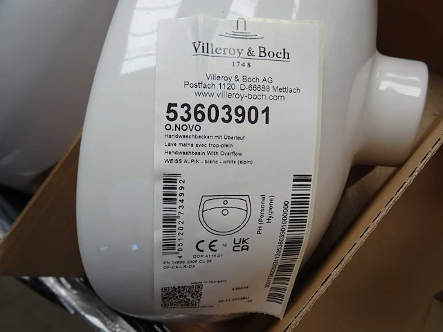 Villeroy & boch - o.novo - fontein (20x) - afbeelding 2 van  2