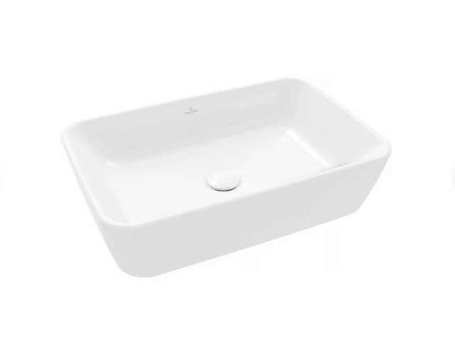 Villeroy & boch architectura opzetwastafel rechthoek met overloop - afbeelding 10 van  10