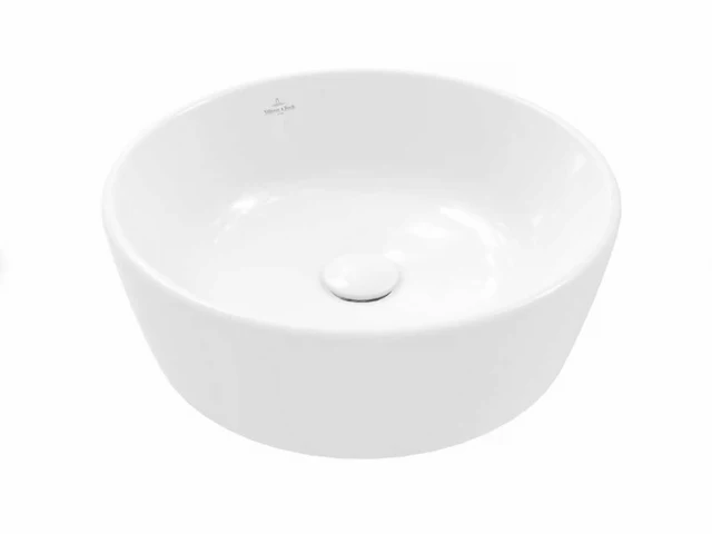 Villeroy & boch architectura opzetwastafel rond zonder overloop - afbeelding 12 van  12