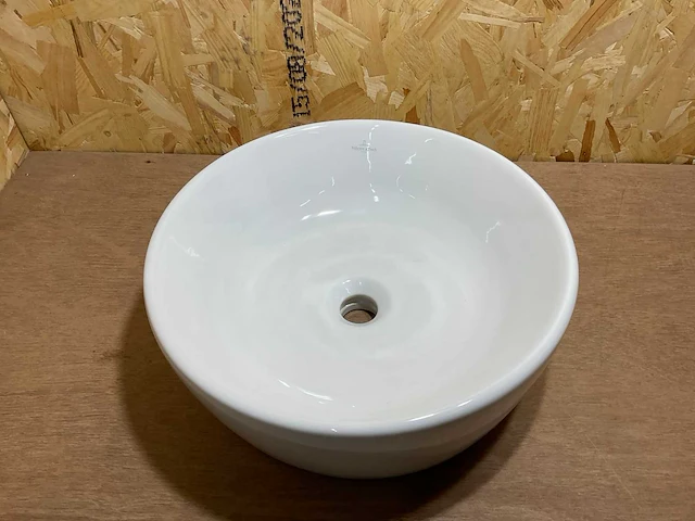 Villeroy & boch architectura opzetwastafel rond zonder overloop - afbeelding 3 van  12