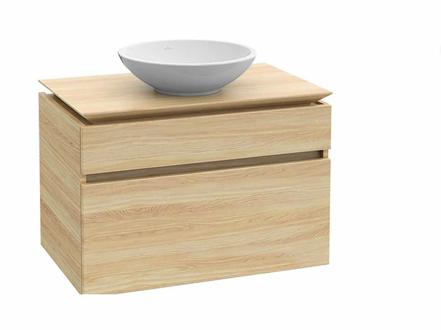Villeroy & boch legato wastafel onderbouwkast m. 2 laden v. opzetwastafel - afbeelding 1 van  2