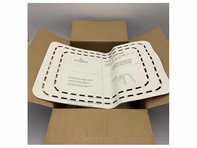 Villeroy & boch loop and friends drop in wash basin white - 6145h101 - afbeelding 3 van  5