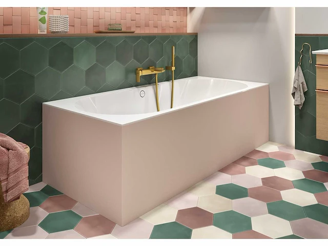 Villeroy & boch oberon 2.0 bad 180x80cm wit - afbeelding 1 van  5