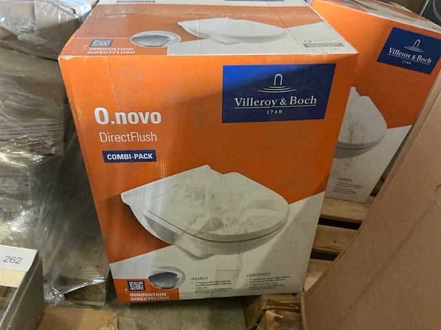 Villeroy & boch o.novo wandcloset directflush combipack - afbeelding 5 van  7