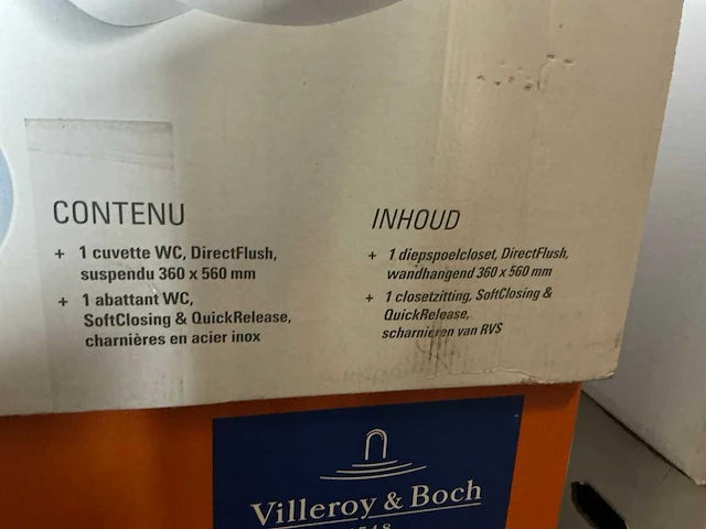 Villeroy & boch o.novo wandcloset directflush combipack - afbeelding 7 van  7