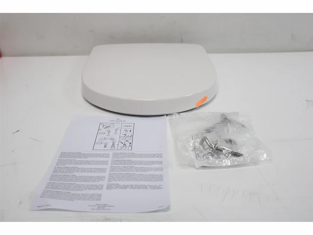 Villeroy & boch o.novo wc-bril - quickrelease - wit - afbeelding 3 van  4