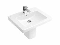 Villeroy & boch subway 2.0 wastafel, wit, diepte 470mm, kwaliteitsklasse ceramicplus - afbeelding 1 van  2