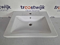 Villeroy & boch subway 2.0 wastafel, wit, diepte 470mm, kwaliteitsklasse ceramicplus - afbeelding 2 van  2