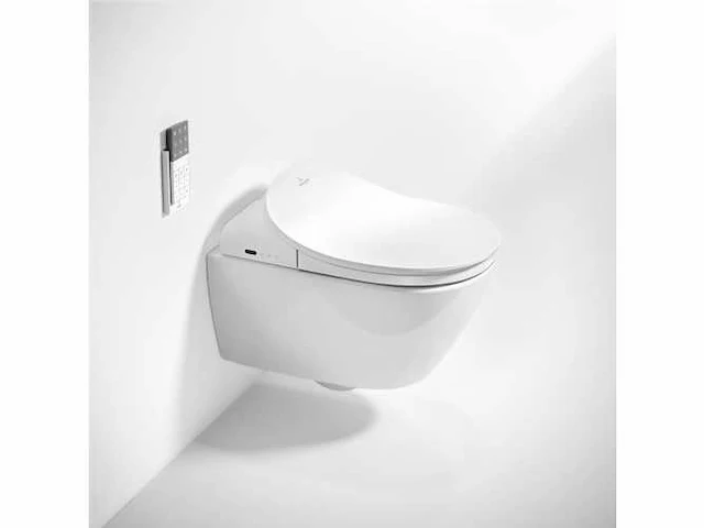 Villeroy & boch viclean toilet met afstandsbediening ceramic+ - afbeelding 2 van  9