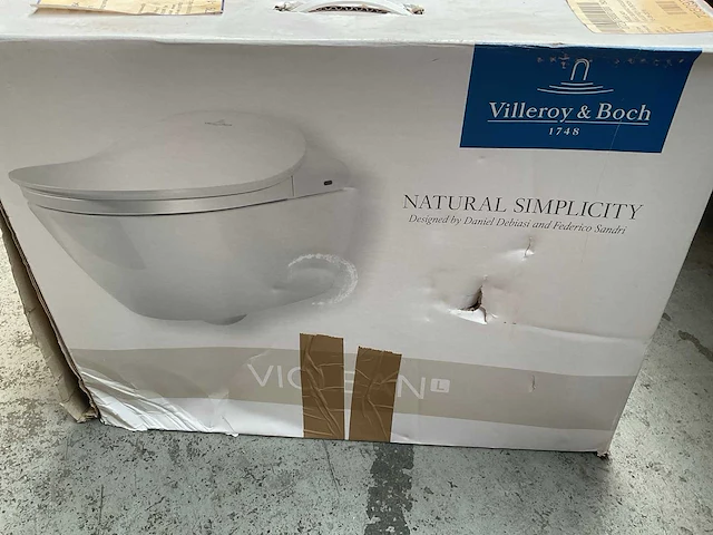 Villeroy & boch viclean toilet met afstandsbediening ceramic+ - afbeelding 9 van  9