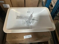 Villeroy & boch wastafel 60cm (2x) - afbeelding 2 van  3