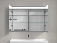 Villeroy en boch my view in inbouw-spiegelkast met verlichting 1001x747x107 mm - afbeelding 2 van  3