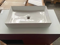 Villeroy&boch finion badmeubel bordeaux rood 100cm - afbeelding 6 van  11