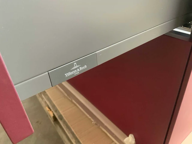 Villeroy&boch finion badmeubel bordeaux rood 100cm - afbeelding 8 van  11