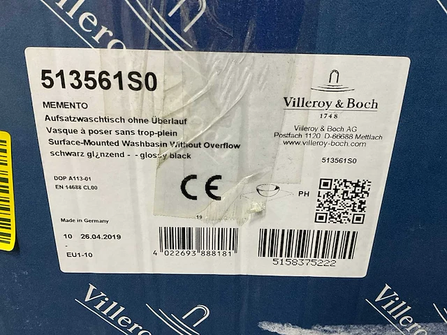 Villeroy&boch momento opzetwastafel - afbeelding 4 van  5