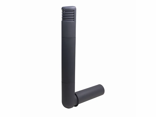 Vilpe t177-125 ross ventilatieschacht ø125mm,donkergrijs - afbeelding 1 van  3