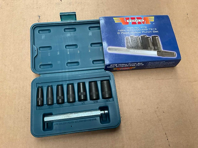 Vim punch set - afbeelding 1 van  3