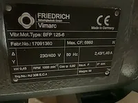 Vimarc bfp 125-6 vibrator elektromotor - afbeelding 2 van  4
