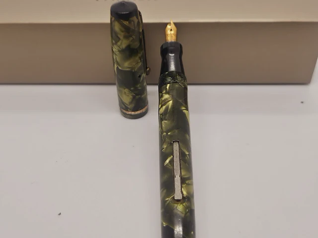 Vinatage wahl usa 14kt gouden vulpen - inclusief parker doos - afbeelding 1 van  6