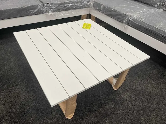 Vinci alora - outdoor loungeset - wit aluminium, grijs - afbeelding 13 van  20
