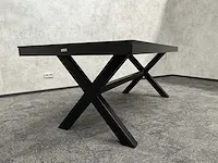 Vinci bahia - tuintafel zwart aluminium 200x90 - afbeelding 3 van  12