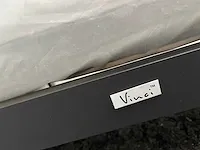Vinci caldela - outdoor loungehoek antraciet aluminium - kussens grijs - afbeelding 10 van  24