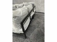 Vinci caldela - outdoor loungehoek antraciet aluminium - kussens grijs - afbeelding 13 van  24