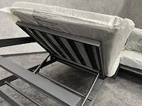 Vinci caldela - outdoor loungehoek antraciet aluminium - kussens grijs - afbeelding 24 van  24