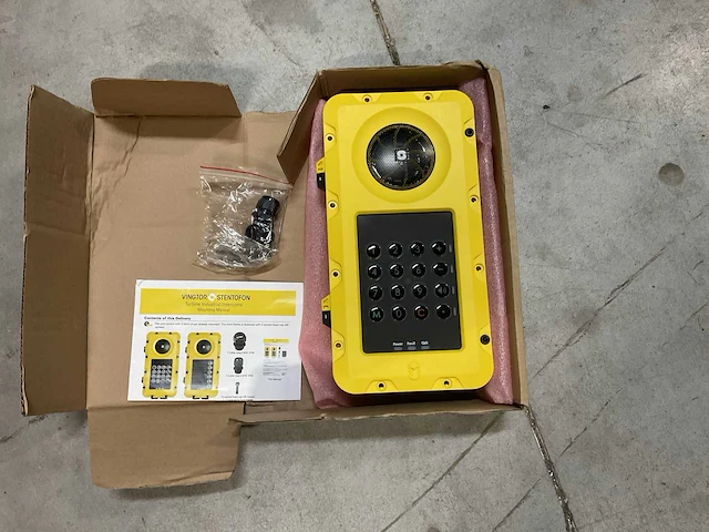 Vingtor stentofon tfie-1 full keypad and 4 prog keys - afbeelding 3 van  3
