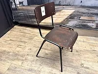 Vintage - restaurantstoel (10x) - afbeelding 2 van  5