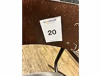 Vintage - restaurantstoel (10x) - afbeelding 3 van  5