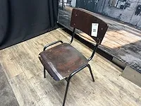 Vintage - restaurantstoel (10x) - afbeelding 5 van  5
