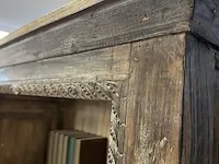 Vintage 2-deurs kast, 96x45x191 cm - afbeelding 4 van  5