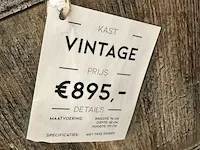 Vintage 2-deurs kast, 96x45x191 cm - afbeelding 5 van  5