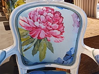 Vintage 2-zits bank en stoel, by louise - afbeelding 3 van  13