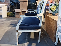 Vintage 2-zits bank en stoel, by louise - afbeelding 8 van  13