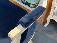 Vintage 2-zits bank en stoel, by louise - afbeelding 10 van  13