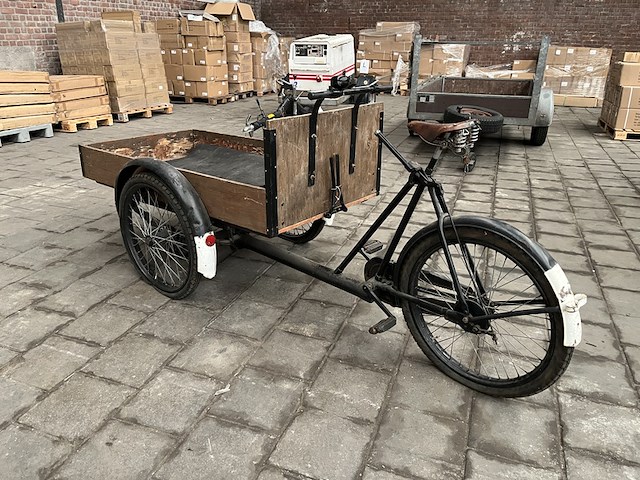 Vintage bakfiets - afbeelding 2 van  5