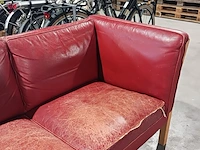 Vintage bank, rood - afbeelding 4 van  13