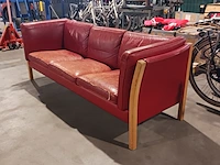 Vintage bank, rood - afbeelding 7 van  13
