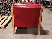 Vintage bank, rood - afbeelding 9 van  13