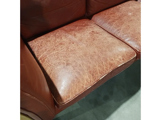 Vintage bank, rood - afbeelding 11 van  13