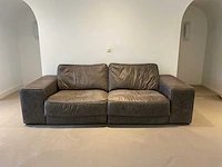 Vintage bankstel 250cm - antraciet