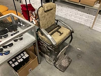 Vintage barberstoel - afbeelding 1 van  5